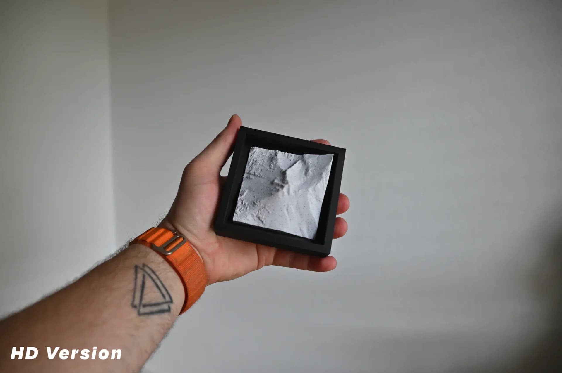 Trophée de sommet – Cadre montagne personnalisé - Image 1